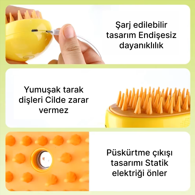 PaticimSpa Buharlı Tarak